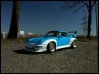 Porsche 911 GT2 white&blue